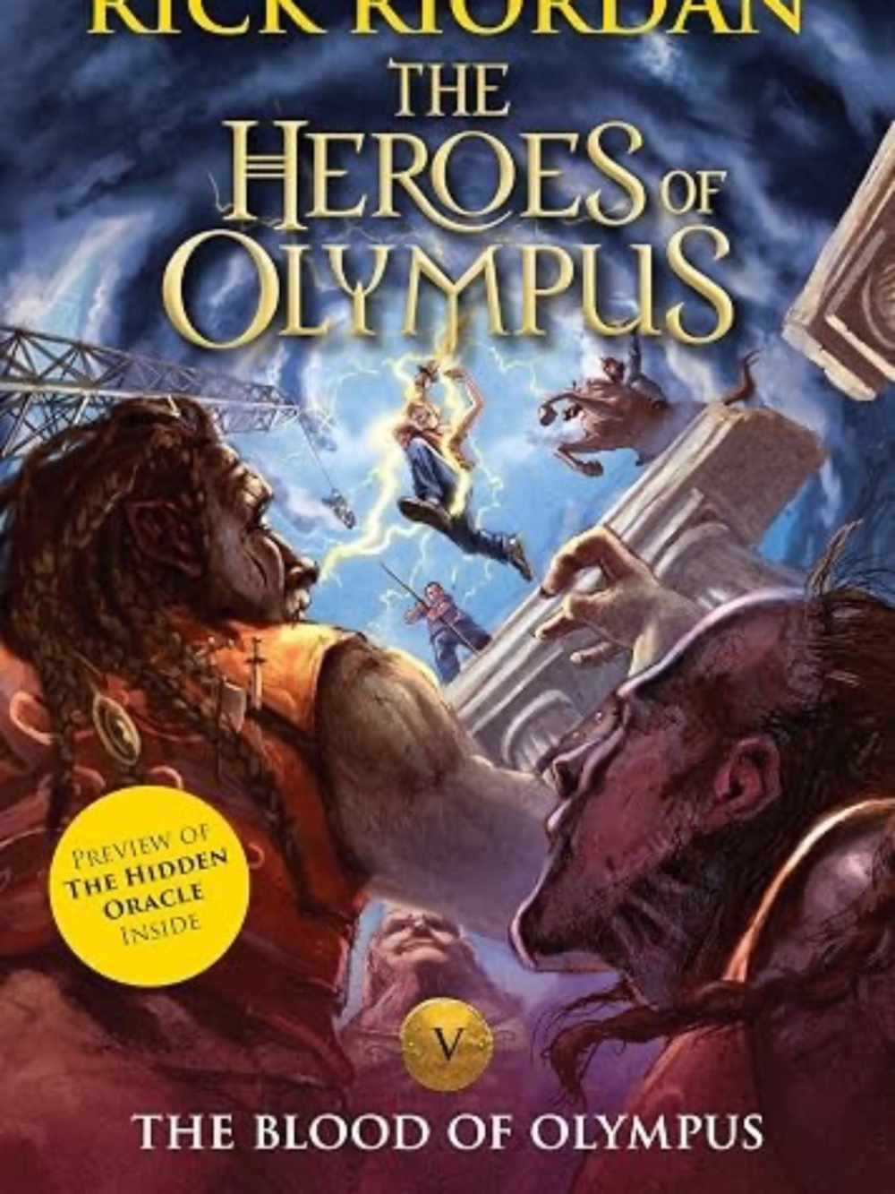 The Heroes of Olympus: The Blood of Olympus by Rick Riordan